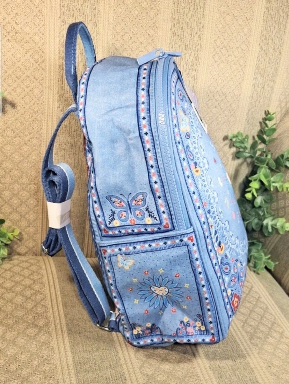 Brighton Bandana Love Denim Backpack